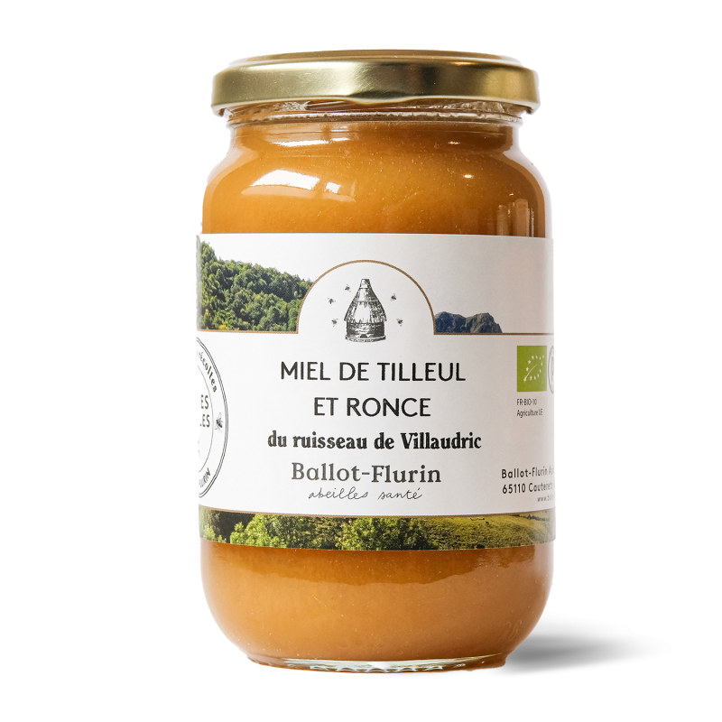 Miel de Tilleul et Ronce du ruisseau de Villaudric