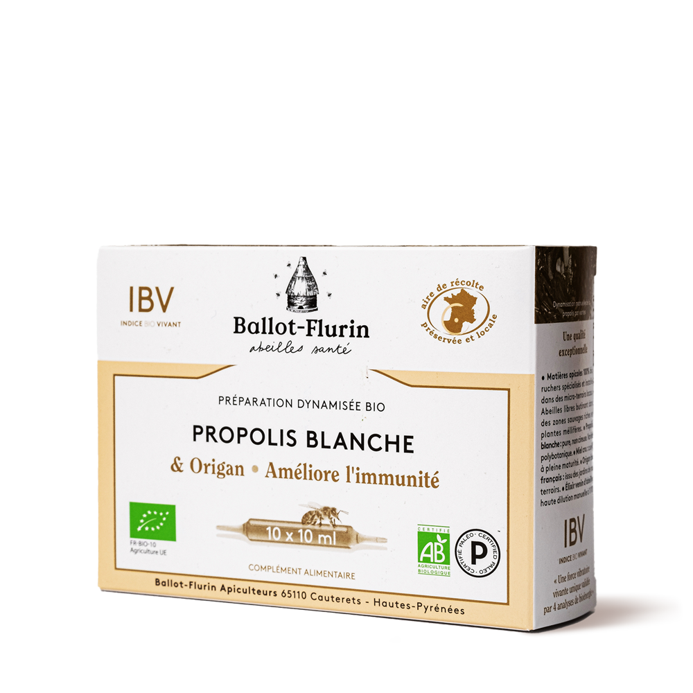 Préparation dynamisée bio Propolis blanche & Origan Ballot-Flurin - 1