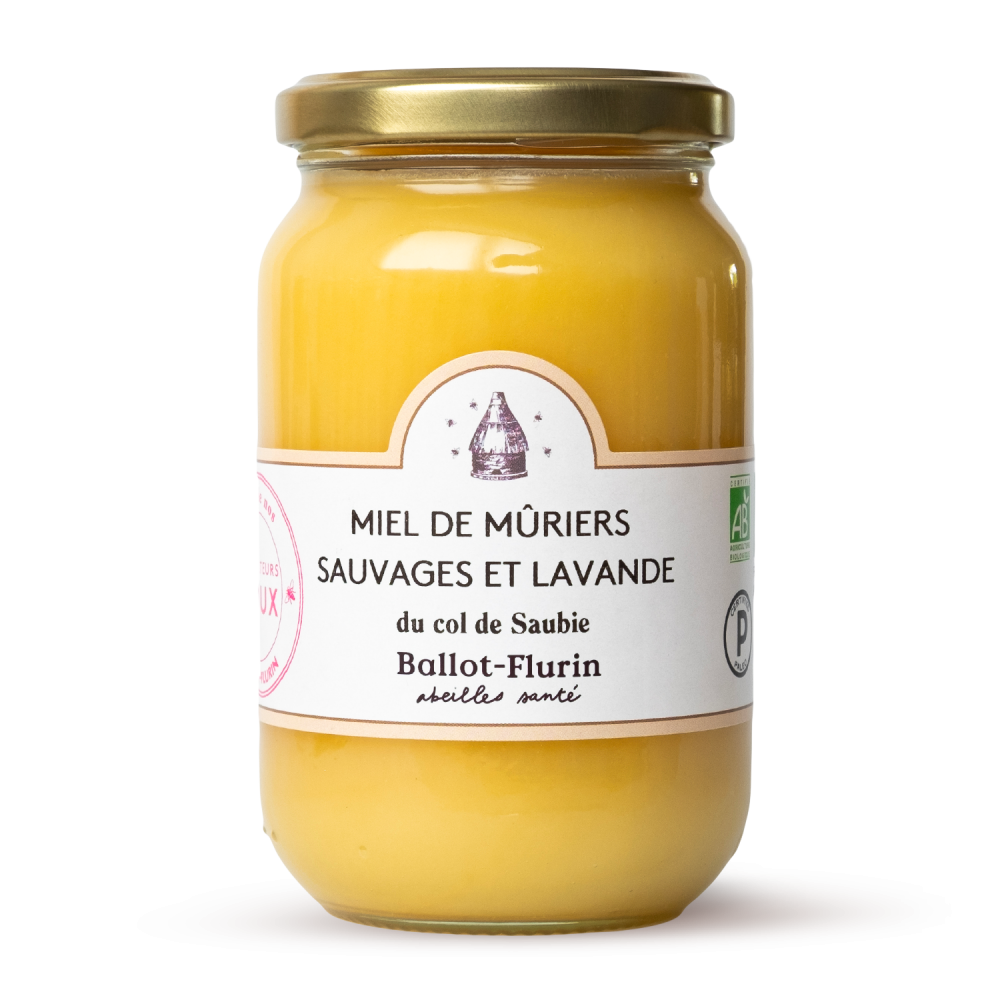 Miel de Mûriers sauvages et Lavande  - 1