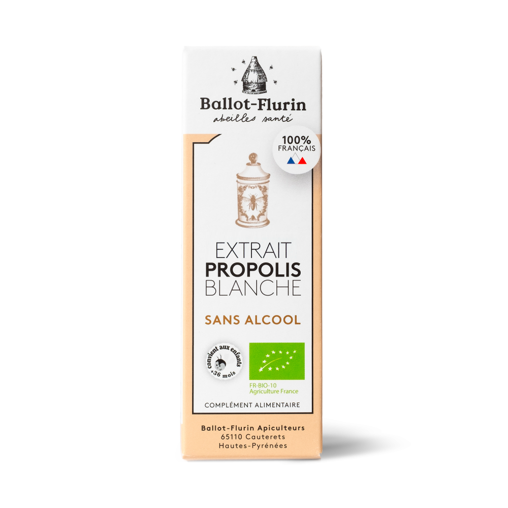 Extrait de Propolis Blanche sans alcool Ballot-Flurin - 1