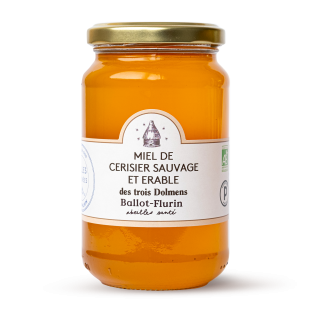 Miel de Cerisier Sauvage et Érable des trois Dolmens Ballot-Flurin - 2