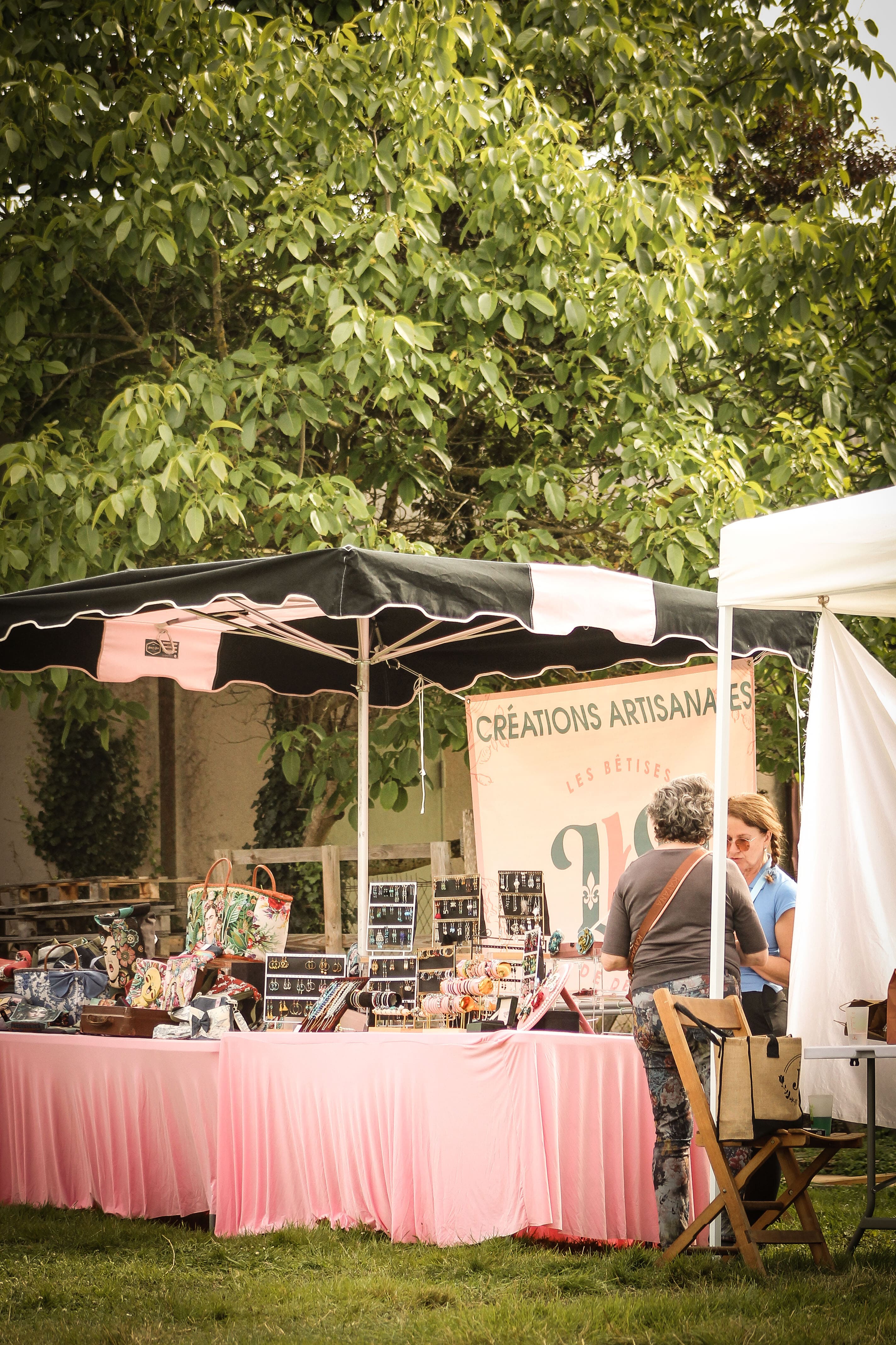 Stand créations artisanales